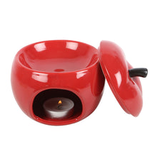 Load image into Gallery viewer, Red Apple Ceramic Oil Burner