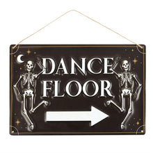 Load image into Gallery viewer, Dance Floor Hanging Metal Sign