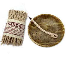 Load image into Gallery viewer, Sandalwood &amp; Spice Rope Incense Ropes