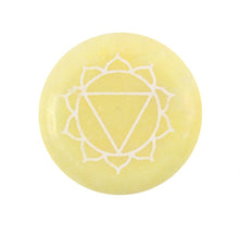 Load image into Gallery viewer, Solar Plexus Chakra Meditation Stone - Melluna_UK