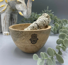 Load image into Gallery viewer, Hamsa Smudge &amp; Offerings Bowl