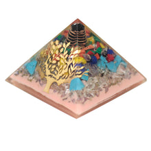 Load image into Gallery viewer, Tree Orgonite With Earth Base Pyramid 70mm