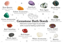 Load image into Gallery viewer, Raspberry &amp; Pomegranate Crystal Bath Bomb