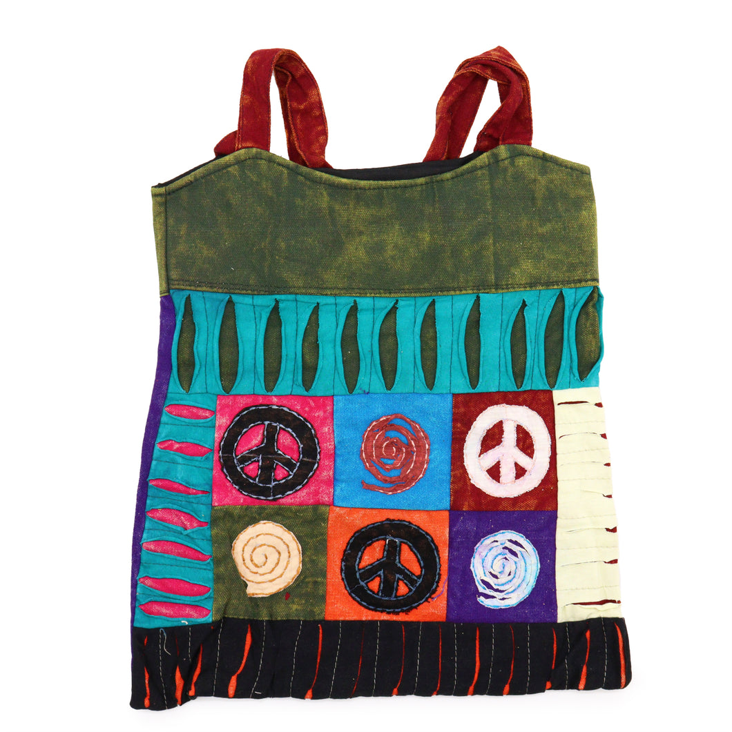 Classic Peace Skirt Bag