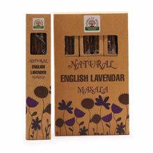 Load image into Gallery viewer, Natural Botanical Masala Incense - English Lavender
