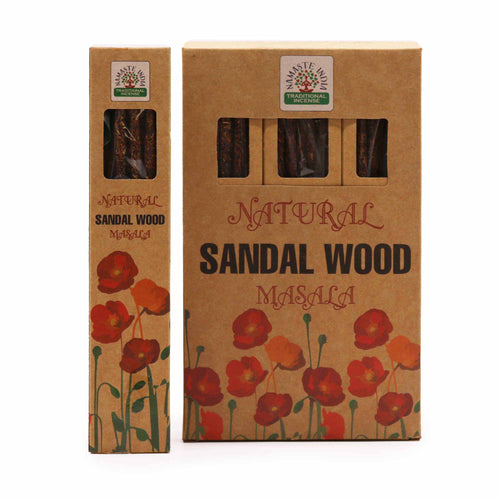 Natural Botanical Masala Incense - Sandalwood
