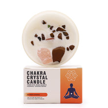 Load image into Gallery viewer, Sacred Chakra Crystal Candle