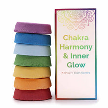 Load image into Gallery viewer, Chakra Bath Fizz - Chakra Harmony &amp; Inner Glow