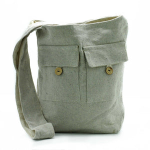 Natural Tones Two Pocket Bags - Stone