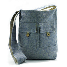 Load image into Gallery viewer, Natural Tones Two Pocket Bags - Comp Denim