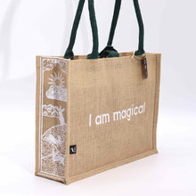 Load image into Gallery viewer, I Am Magical Jute Bag