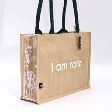 Load image into Gallery viewer, I Am Rare Jute Bag