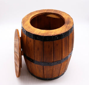 Beer Barrel Stool - Natural