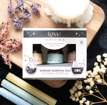Load image into Gallery viewer, Set Of 3 Love Blended Essential Oils