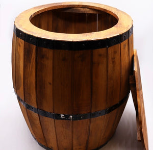 Beer Barrel Table - Natural