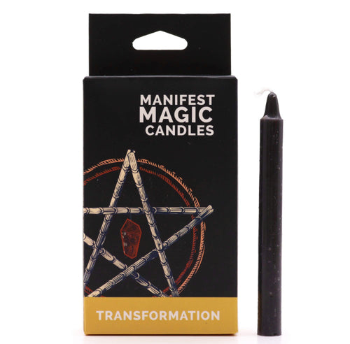 Black Transformation Manifest Magic Candle