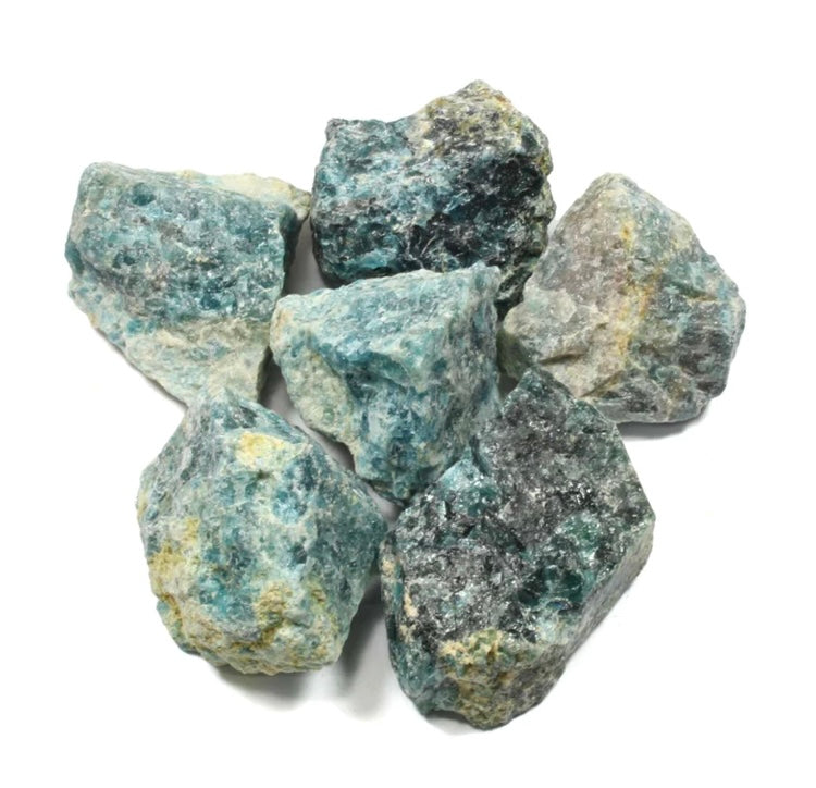 Blue Apatite Rough Crystal