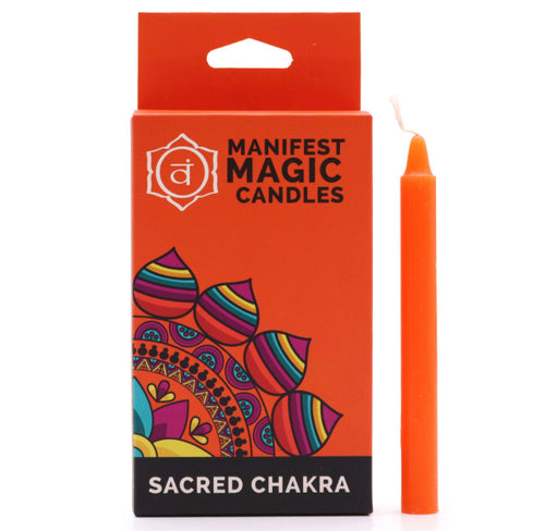 Orange Sacred Chakra Manifest Magic Candles