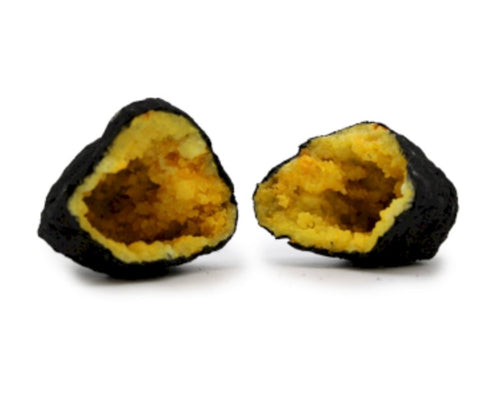 Black & Yellow Geode