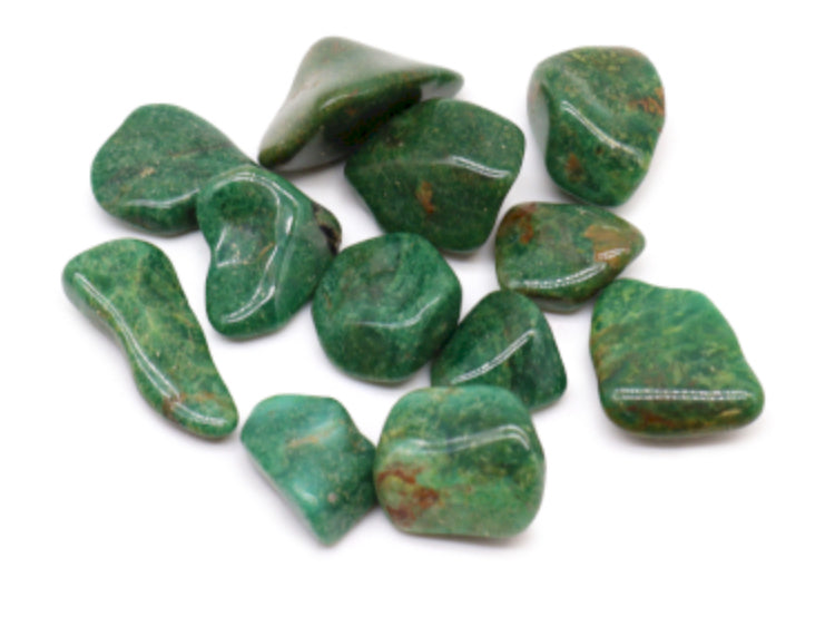 Green Quartz Polished Tumblestone