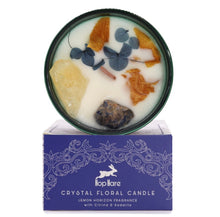 Load image into Gallery viewer, Crystal Flower Candle - The Sun