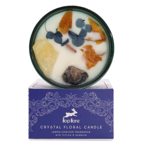 Crystal Flower Candle - The Sun