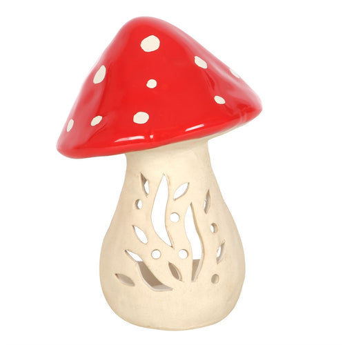 Ceramic Mushroom Tealight Holder