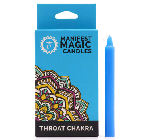 Blue Throat Chakra Manifest Magic Candles