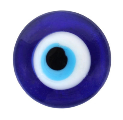 All Seeing Eye Protection Glass Charm