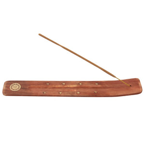 Sun Wooden Incense Stick Holder