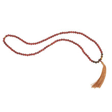 Load image into Gallery viewer, Self Expression Rosewood &amp; Tiger&#39;s Eye Mallah Necklace
