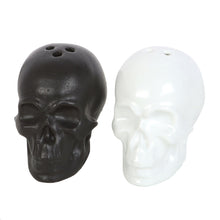 Load image into Gallery viewer, Skull Salt and Pepper Shakers