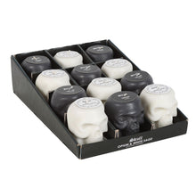 Load image into Gallery viewer, Set Of 12 Opium &amp; White Sage Skull Candles