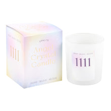 Load image into Gallery viewer, 1111 Angel Number Crystal Chip Candle