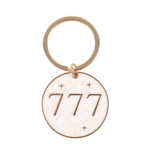 Load image into Gallery viewer, 777 Angel Number Keyring