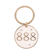 Load image into Gallery viewer, 888 Angel Number Keyring