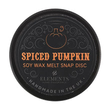 Load image into Gallery viewer, Spiced Pumpkin Soy Wax Snap Disc