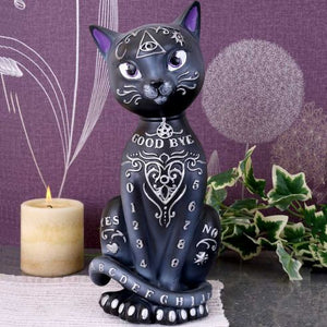 Black Mystic Kitty Figurine