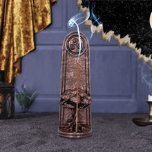 Load image into Gallery viewer, Bronze Tree of Life Incense Burner