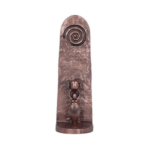 Bronze Spiral Goddess Incense Holder