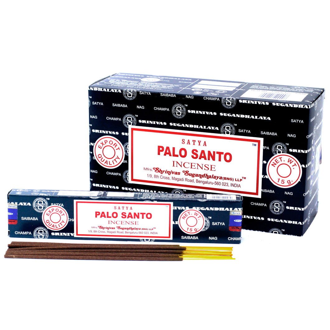 Palo Santo Satya Incense Sticks - Melluna_UK