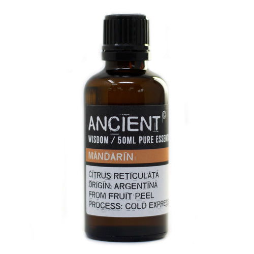 Mandarin Essential Oil is very gentle and is believed to have tonic and stimulating effect on both the stomach and the liver it is helpful for digestive problems. Mandarin oil is also useful for treating acne, oily skin, and spots. It is supposed to help ease problems such as fluid retention and obesity as well. Used in an oil burner, it is considered to dispel depression and relieves anxiety.