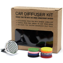 Load image into Gallery viewer, Flower Of Life Aromatherapy Car Diffuser Kit