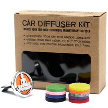 Load image into Gallery viewer, Lotus Aromatherapy Car Diffuser Kit