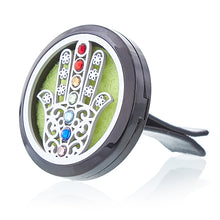 Load image into Gallery viewer, Hamsa Aromatherapy Car Diffuser Kit