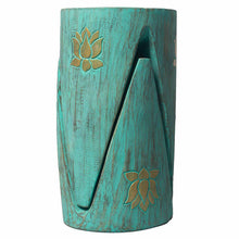 Load image into Gallery viewer, Turquoise Tribal Table &amp; Stool Set