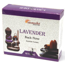 Load image into Gallery viewer, Lavender Back Flow Incense Cones - Melluna_UK