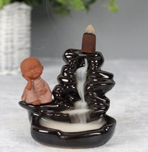 Load image into Gallery viewer, Buddha Waterfall Back Flow Incense Burner