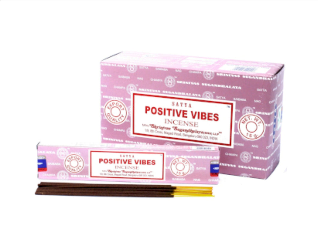 Positive Vibes Satya Incense Sticks