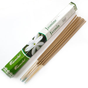 Aromatika Jasmine Premium Incense Sticks - Melluna_UK